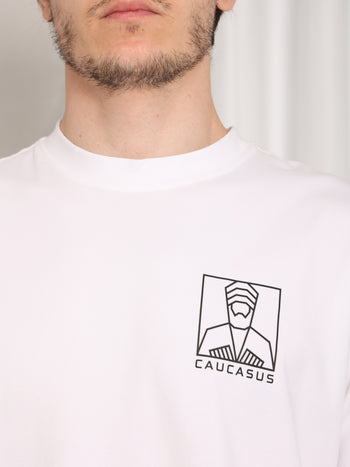 T-shirt Caucasus White