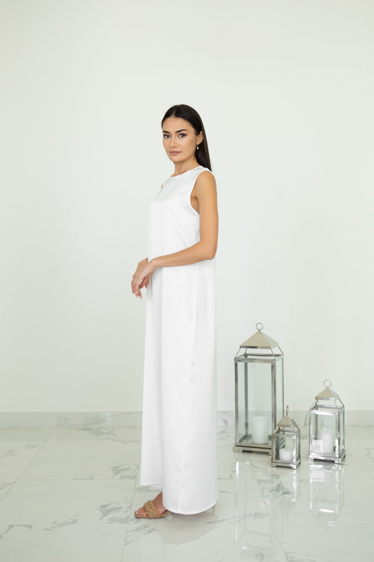 Midi Layer White