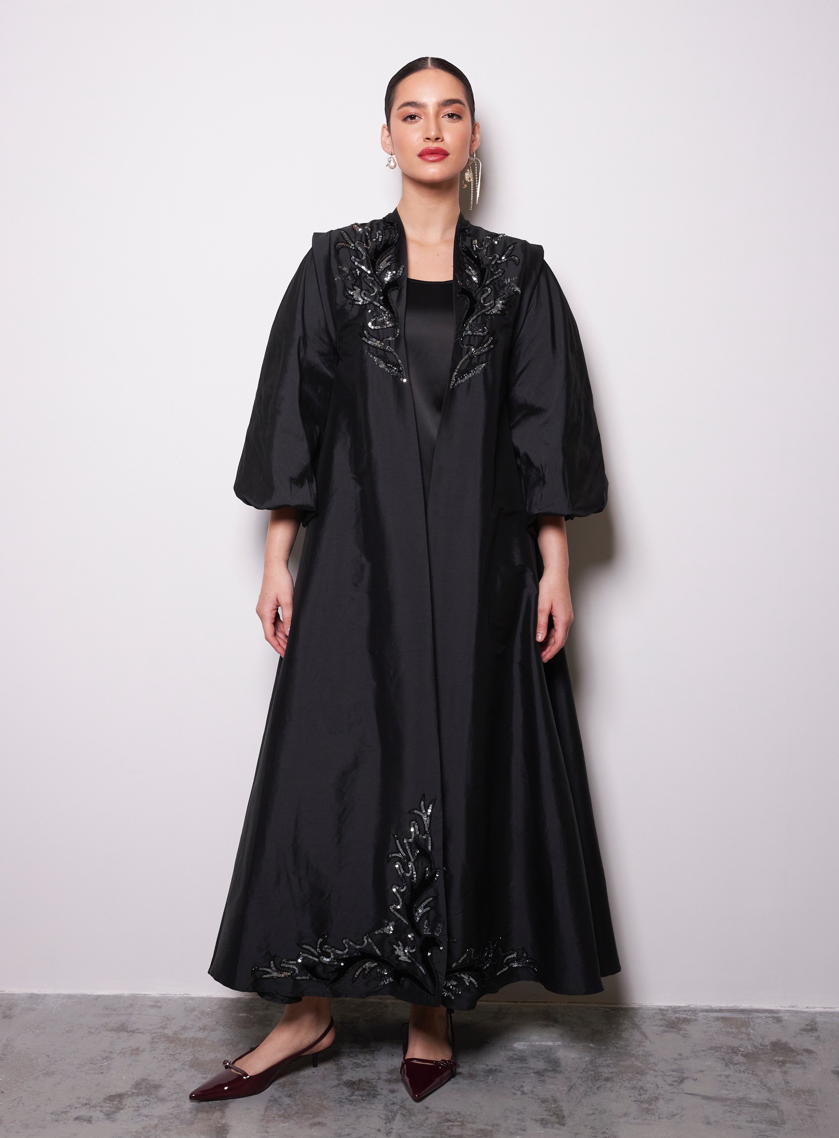 Black Rose Abaya