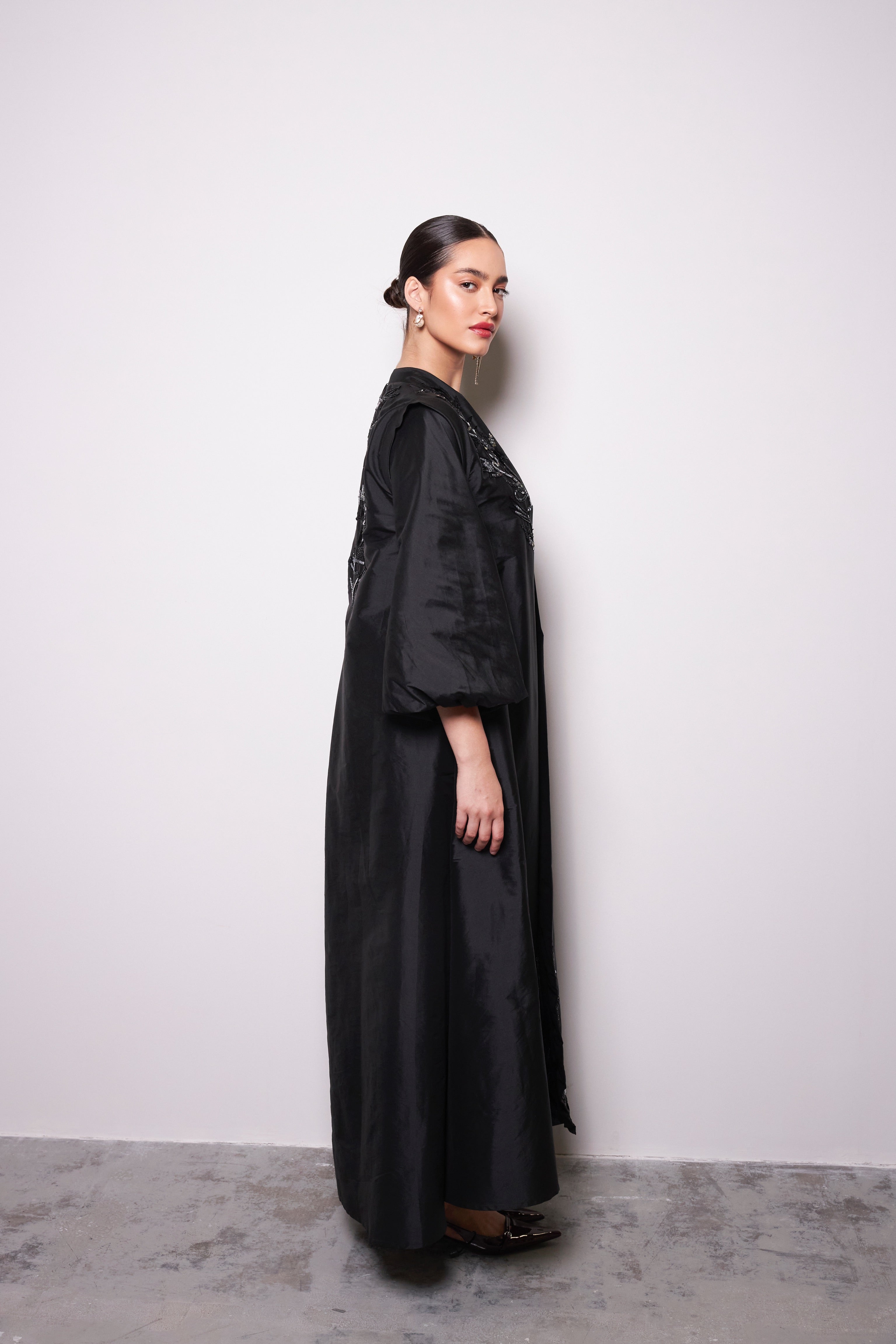 Black Rose Abaya