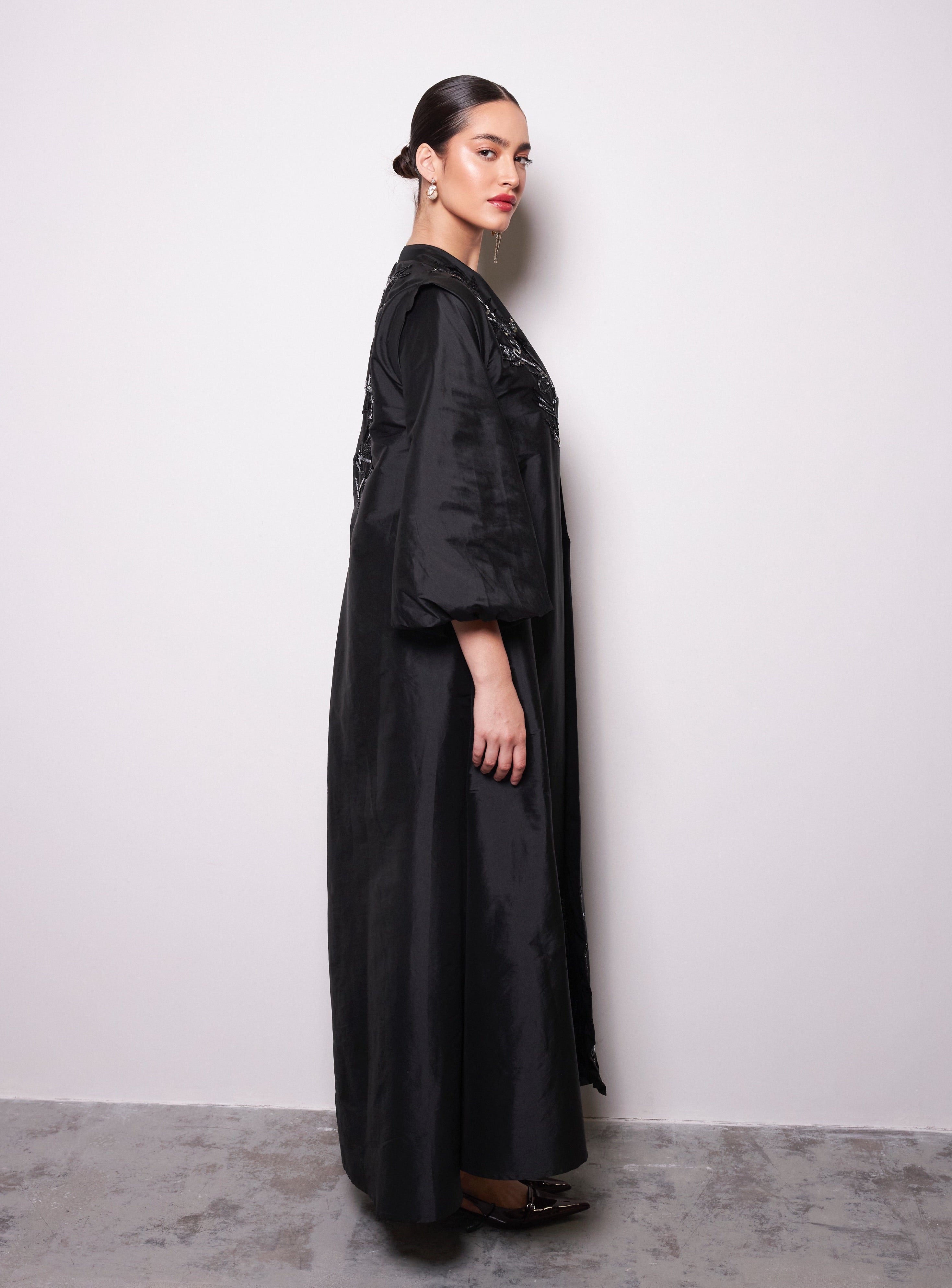 Black Rose Abaya