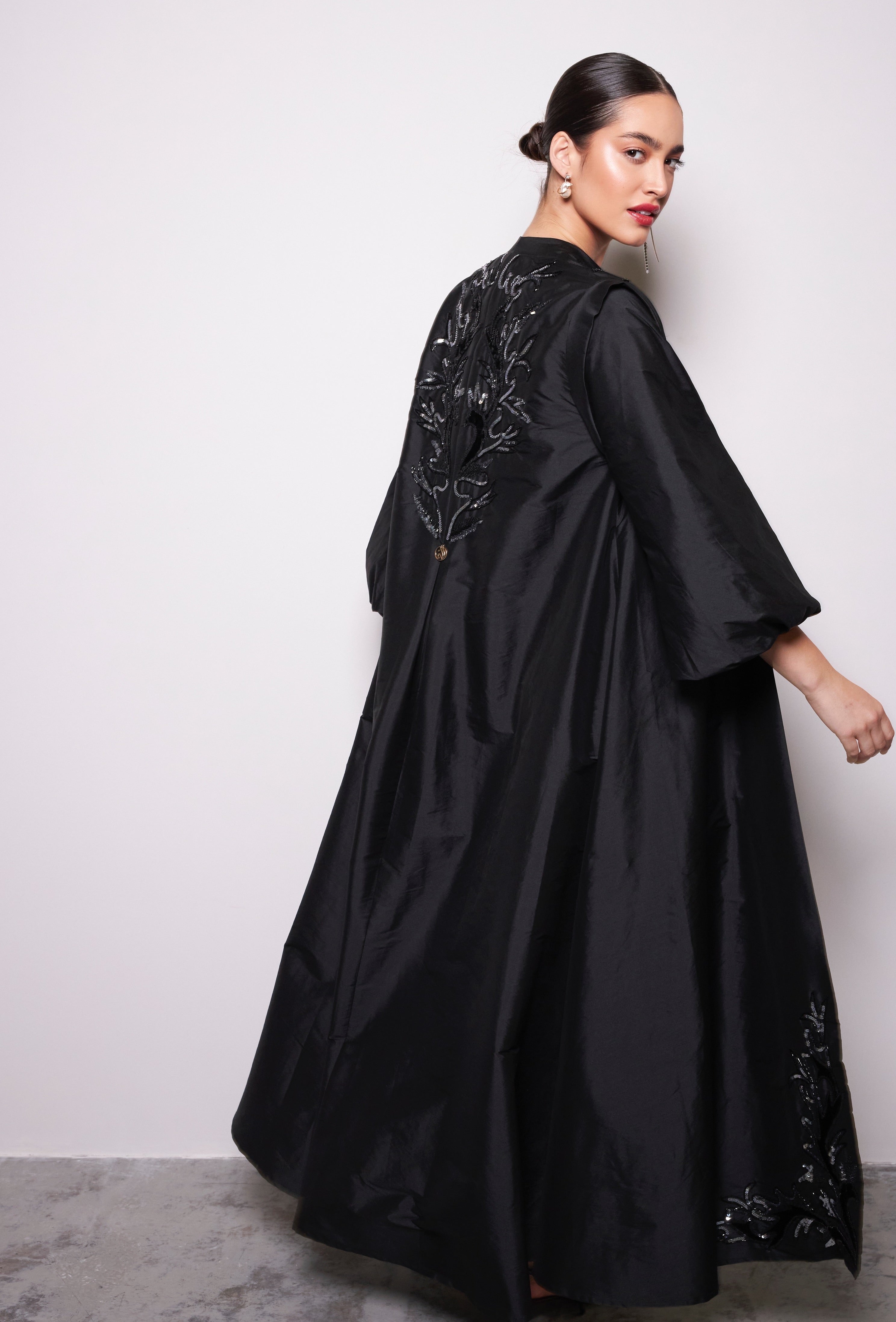 Black Rose Abaya