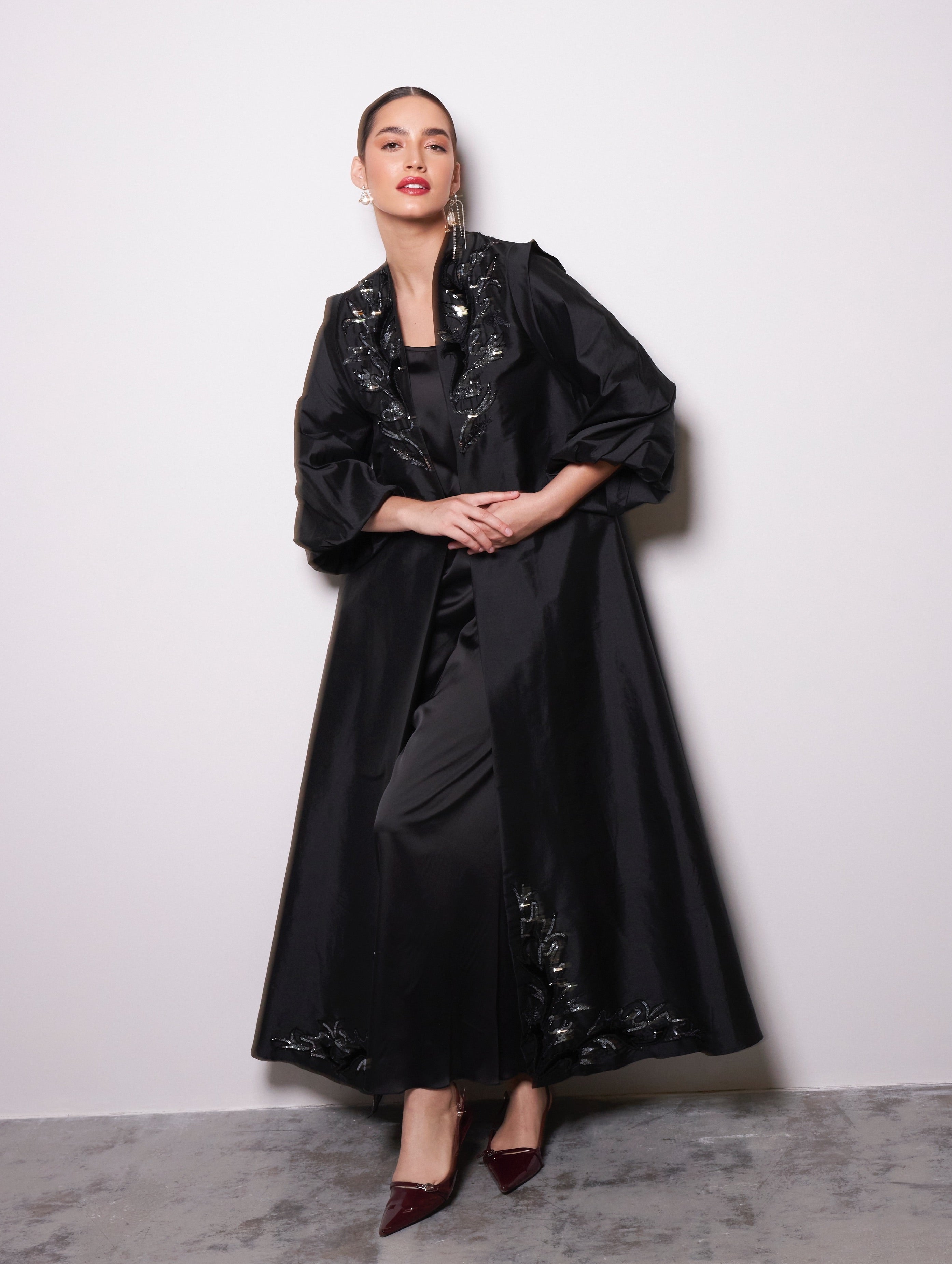 Black Rose Abaya