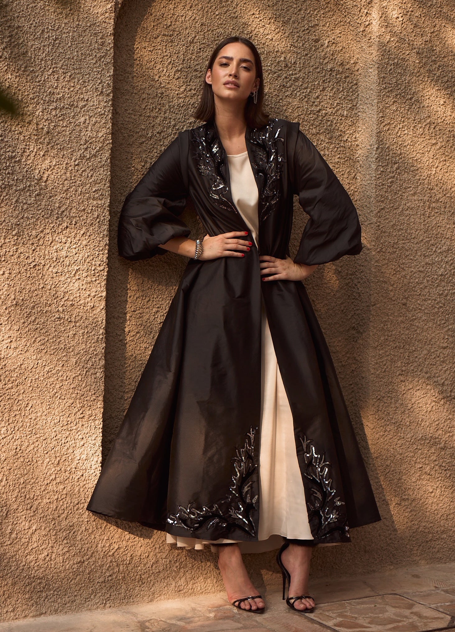 Black Rose Abaya