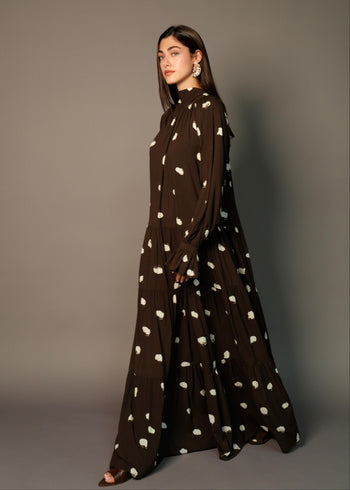 Lima Dots Brown