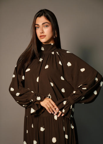 Lima Dots Brown