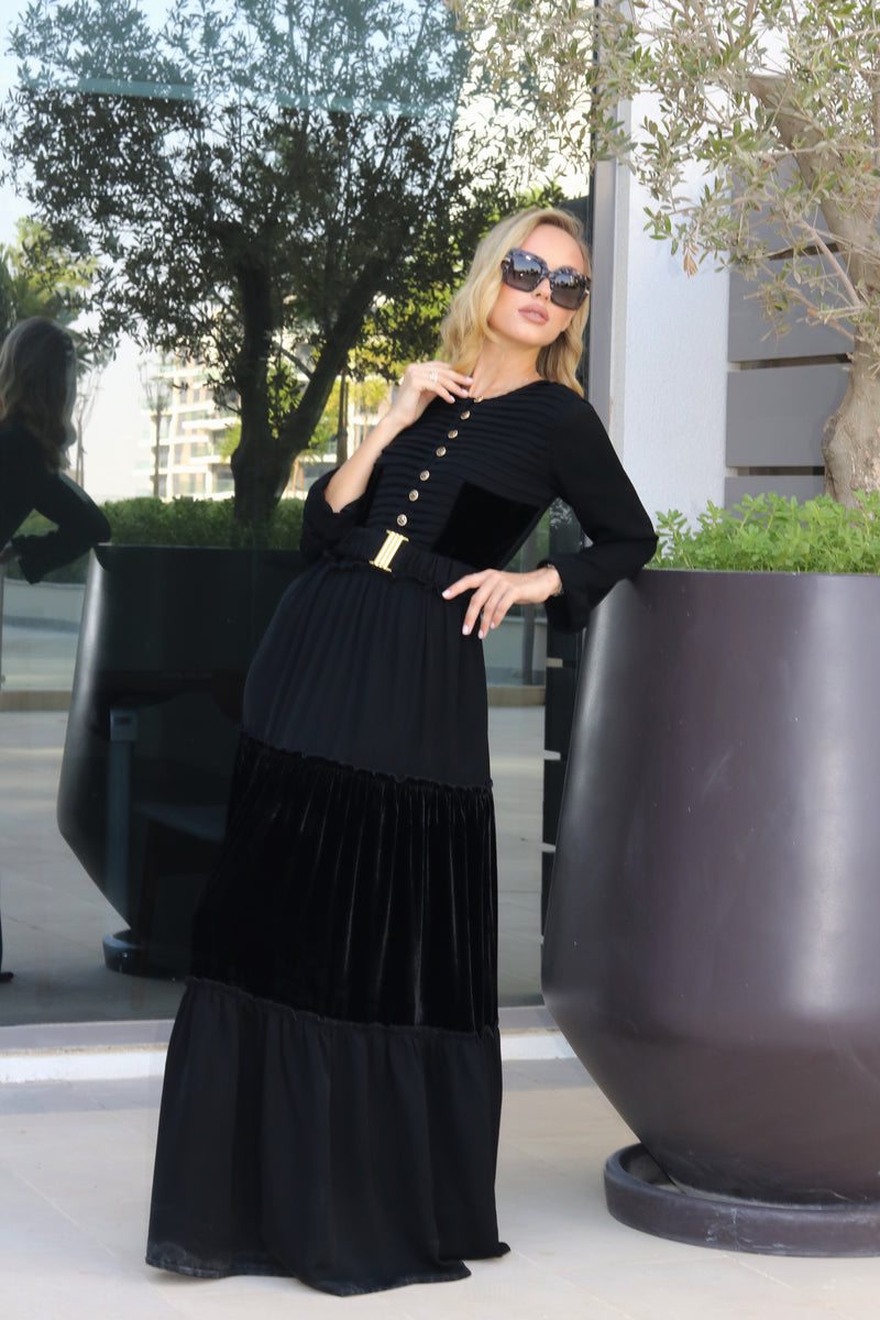Halima Dress (black)